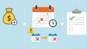 緊急ショートステイの「やむを得ない理由」という要件、利用時に発生する「緊急短期入所受入加算」による費用増、そして利用期間には「連続30日ルール」などの日数制限が適用されるという注意点を図解。