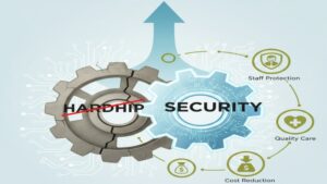 住宅型有料老人ホームの抱える問題点を「進化のチャンス」と捉え、AIや新しい技術への戦略的な投資を通じて、職員の負担軽減とケアの質の向上を実現し、選ばれる施設へと変革する未来を象徴的に描いたイラスト。