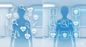 入浴介助における多忙なタスクと判断項目の構造図