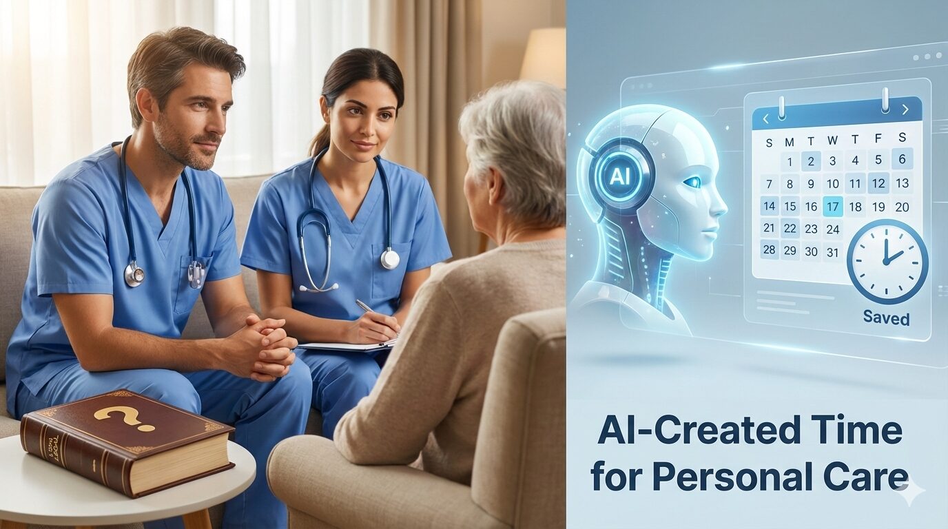 異性介助の法的境界線とAI活用による解決策を示すイメージ図