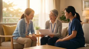 制度への理解を深め、信頼関係を築きながら共に働く管理者とスタッフ