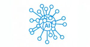 事務作業をサポートするAIホログラムと、効率化されたシフト・記録管理のイメージ