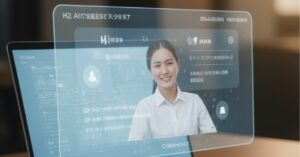 音声入力やAI要約を活用して事務作業を「アシスタント」に任せるイメージ